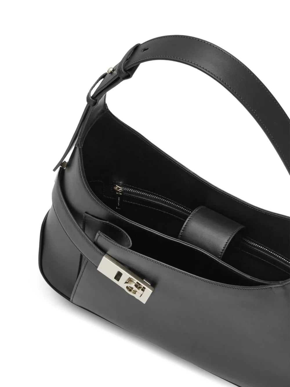Ferragamo Hobo Gancini Buckle Shoulder Bag — Same as shown — Size One Size — Detail View