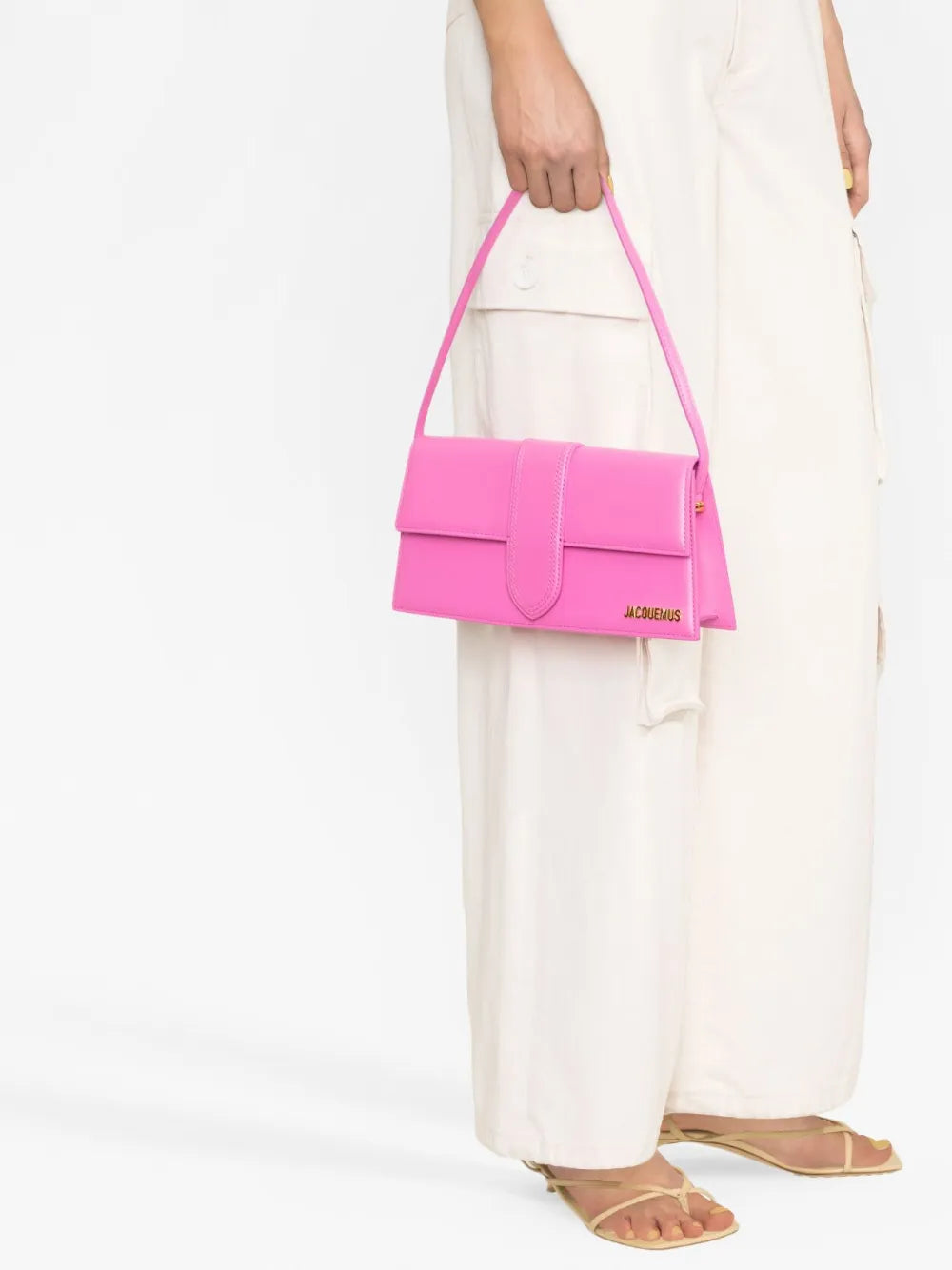 Jacquemus Le Bambino Long Shoulder Bag — Same as shown — Size One Size — Back View