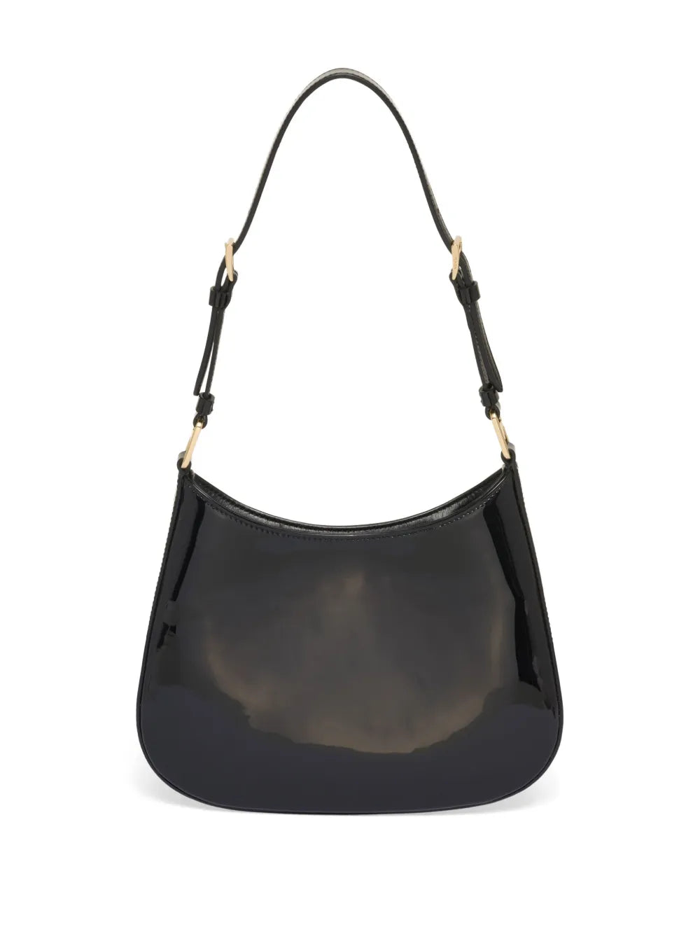 Prada Cleo Patent Leather Shoulder Bag — Same as shown — Size One Size — Top View
