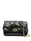 Balenciaga Small Monaco Chain Strap Shoulder Bag — Same as shown — Size One Size — Front View