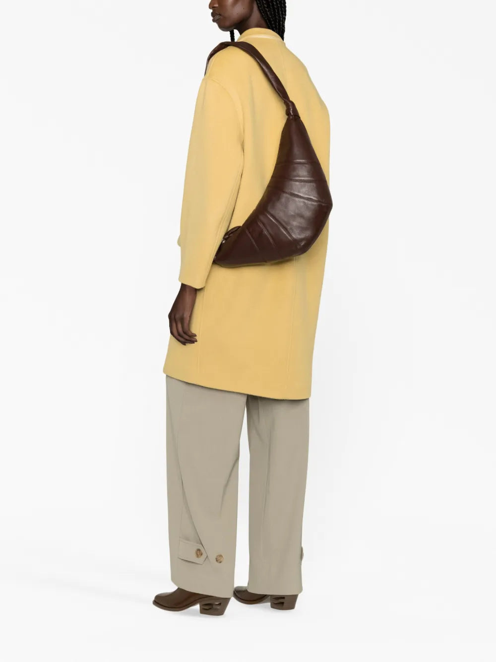 Lemaire Medium Croissant Shoulder Bag — Same as shown — Size One Size — Side View