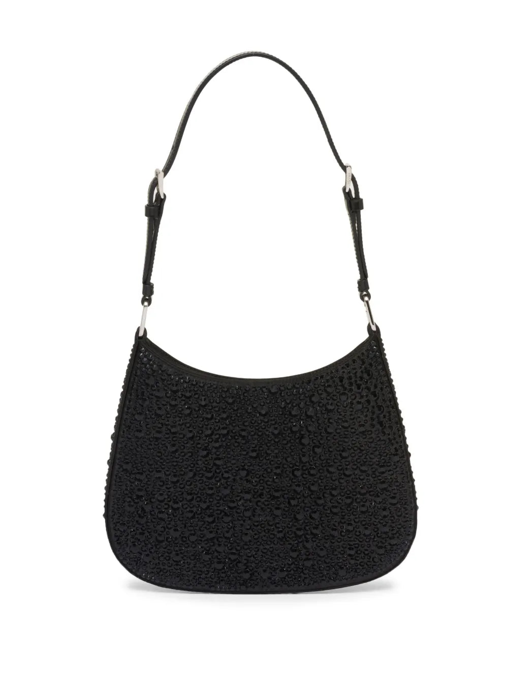 Prada Cleo Crystal Embellished Shoulder Bag — Same as shown — Size One Size — Top View