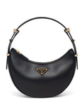 Prada Arque Leather Shoulder Bag — Same as shown — Size One Size — Front View
