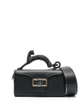 Lanvin Pencil Cat Rhinestone Embellished Shoulder Bag — Same as shown — Size One Size — Front View