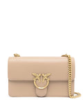 Pinko Classic Love Leather Shoulder Bag — Same as shown — Size One Size — Front View