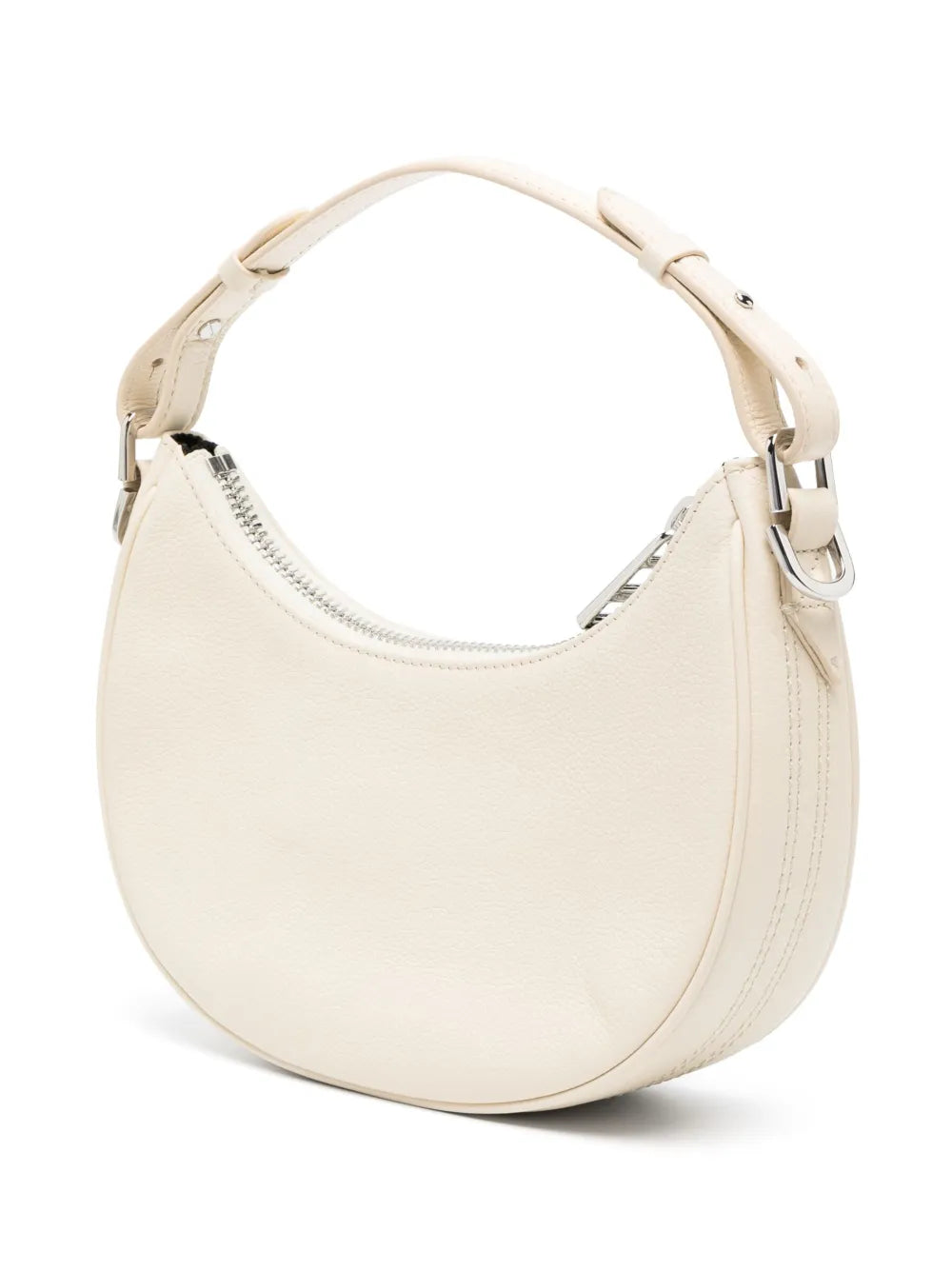Zadigvoltaire Wings Plaque Leather Shoulder Bag — Same as shown — Size One Size — Back View