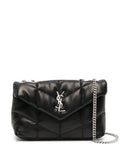 Saint Laurent Quilted Leather Shoulder Bag — Same as shown — Size One Size — Front View