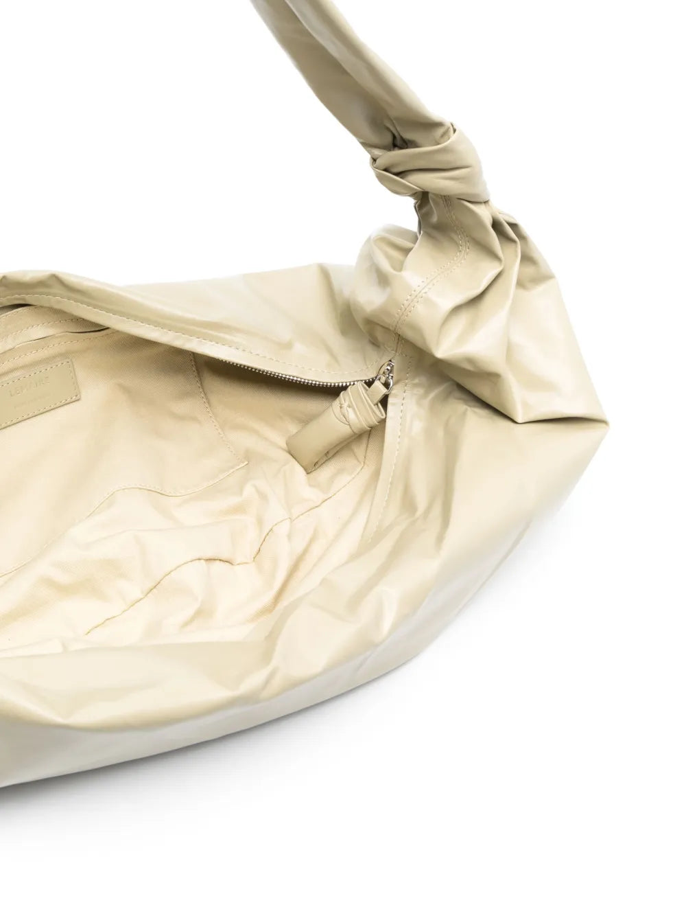 Lemaire Croissant Leather Shoulder Bag — Same as shown — Size One Size — Detail View