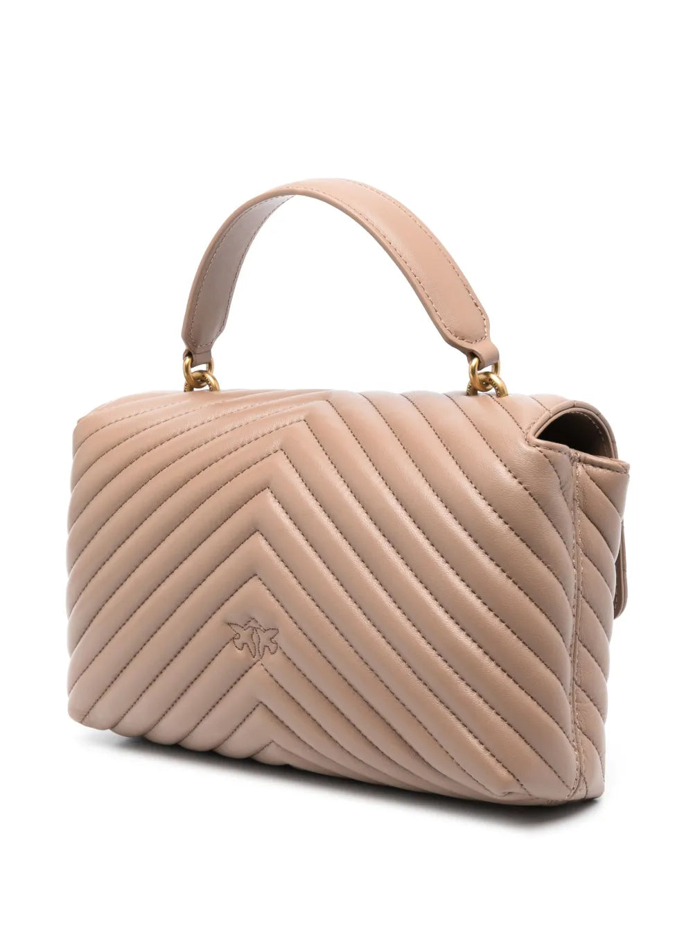 Pinko Love Quilted Shoulder Bag — Same as shown — Size One Size — Back View
