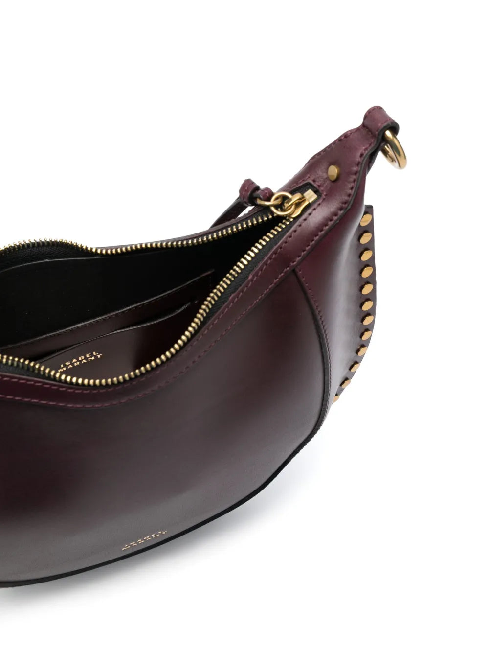 Isabel Marant Naoko Leather Shoulder Bag — Same as shown — Size One Size — Detail View