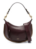Isabel Marant Naoko Leather Shoulder Bag — Same as shown — Size One Size — Front View