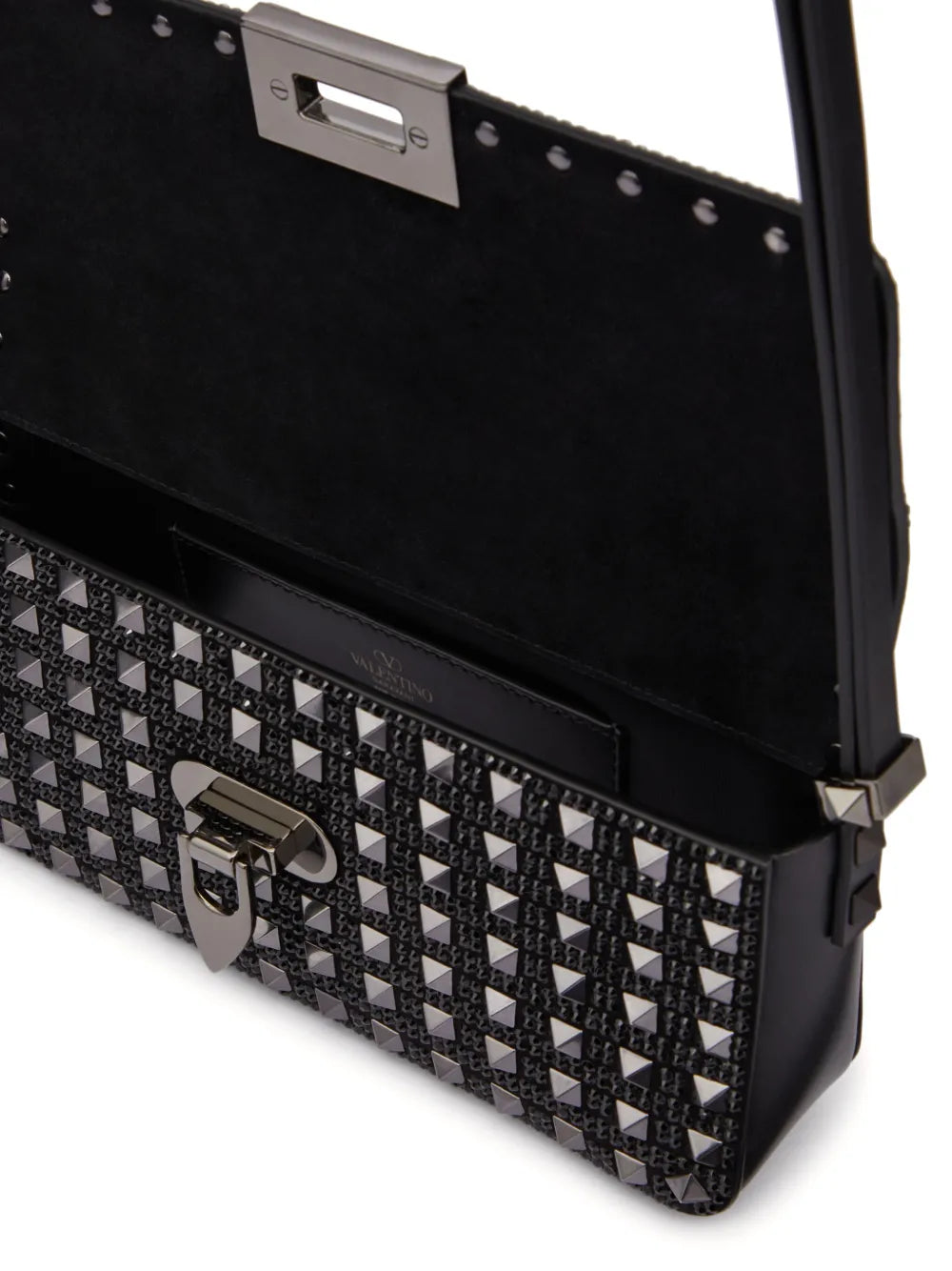 Valentino Garavani Rockstud23 Ew Embroidered Shoulder Bag — Same as shown — Size One Size — Lifestyle View