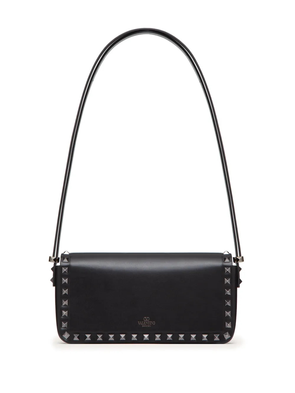 Valentino Garavani Rockstud23 Ew Leather Shoulder Bag — Same as shown — Size One Size — Side View