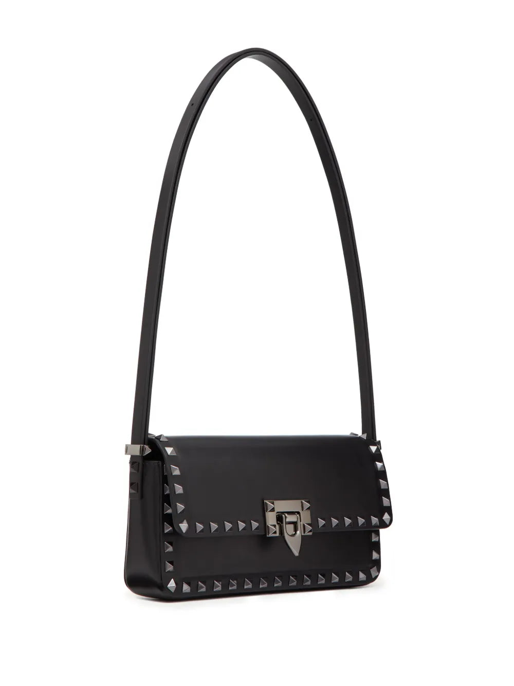 Valentino Garavani Rockstud23 Ew Leather Shoulder Bag — Same as shown — Size One Size — Back View