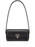 Valentino Garavani Rockstud23 Ew Leather Shoulder Bag — Same as shown — Size One Size — Front View
