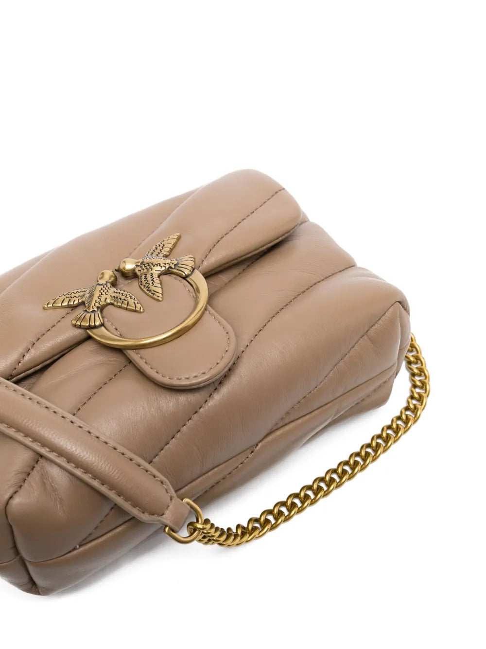 Pinko Love Baby Padded Leather Bag — Same as shown — Size One Size — Detail View