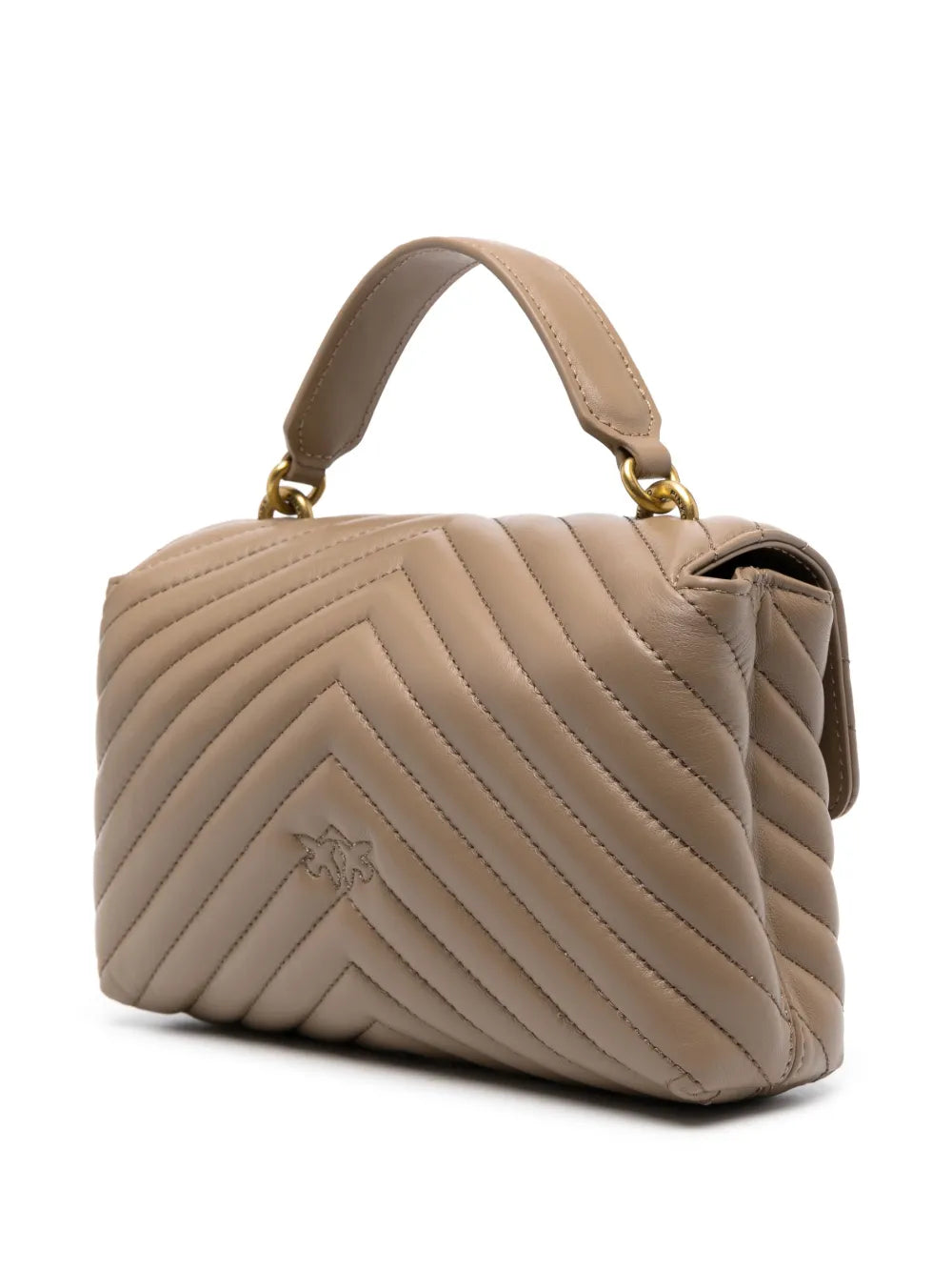 Pinko Mini Lady Love Quilted Leather Shoulder Bag — Same as shown — Size One Size — Top View