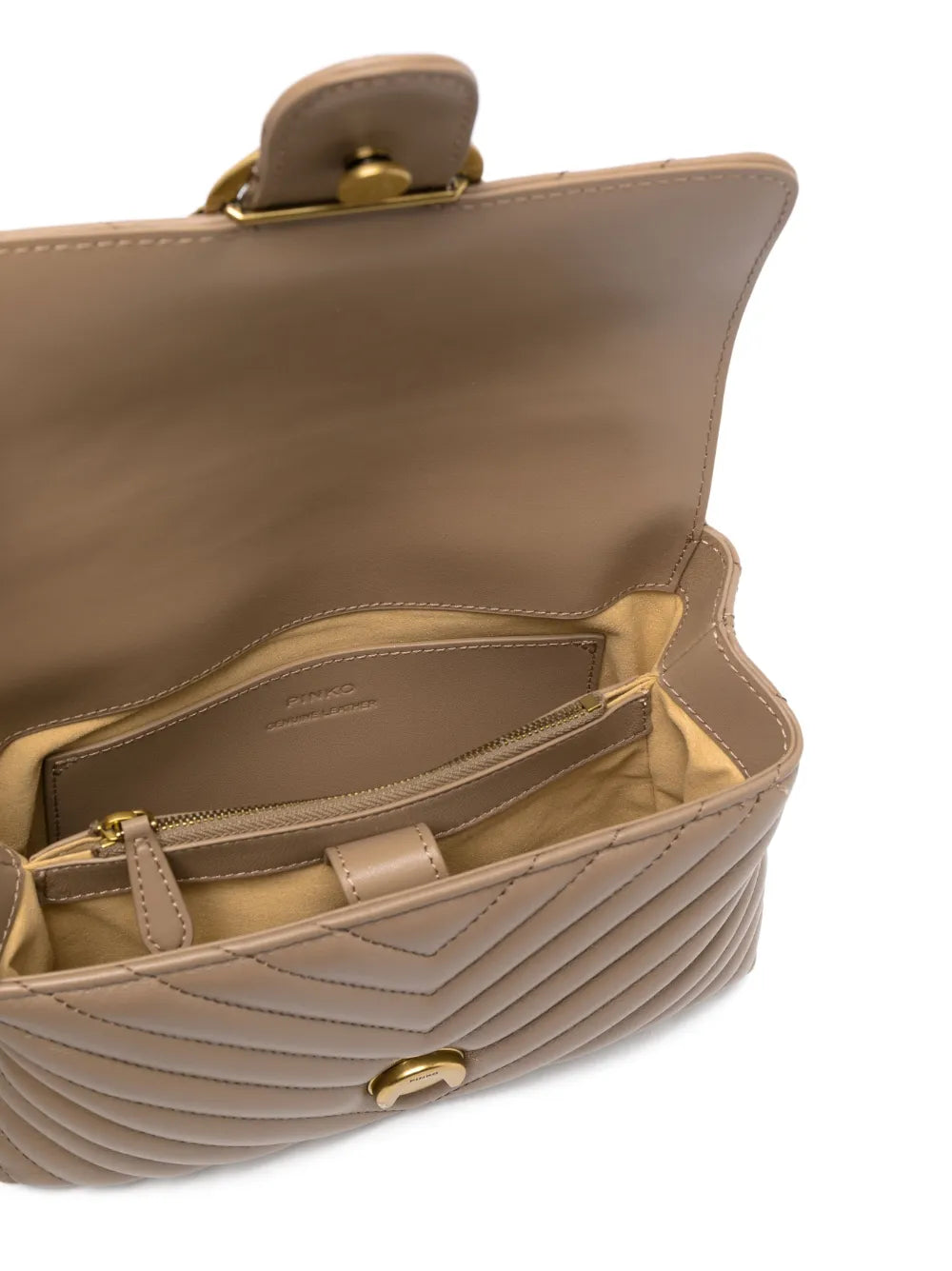 Pinko Mini Lady Love Quilted Leather Shoulder Bag — Same as shown — Size One Size — Lifestyle View