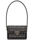 Valentino Garavani Small Rockstud23 Embroidered Shoulder Bag — Same as shown — Size One Size — Front View