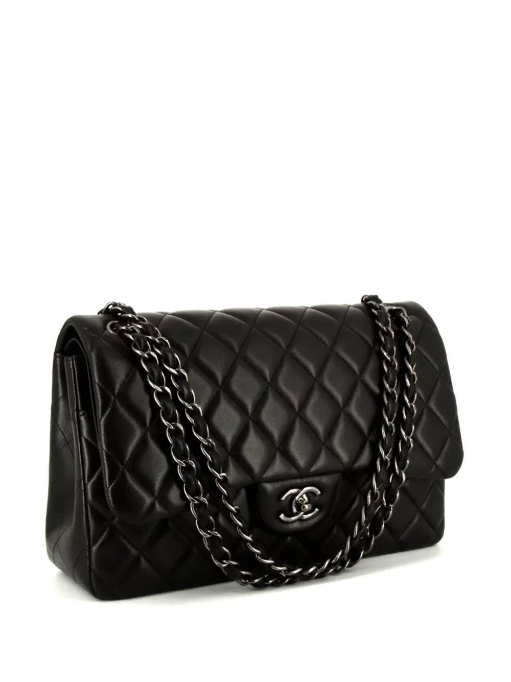 Chanel Pre Owned Jumbo Timeless Shoulder Bag — Same as shown — Size One Size — Back View