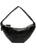 Lemaire Large Croissant Leather Shoulder Bag — Same as shown — Size One Size — Front View