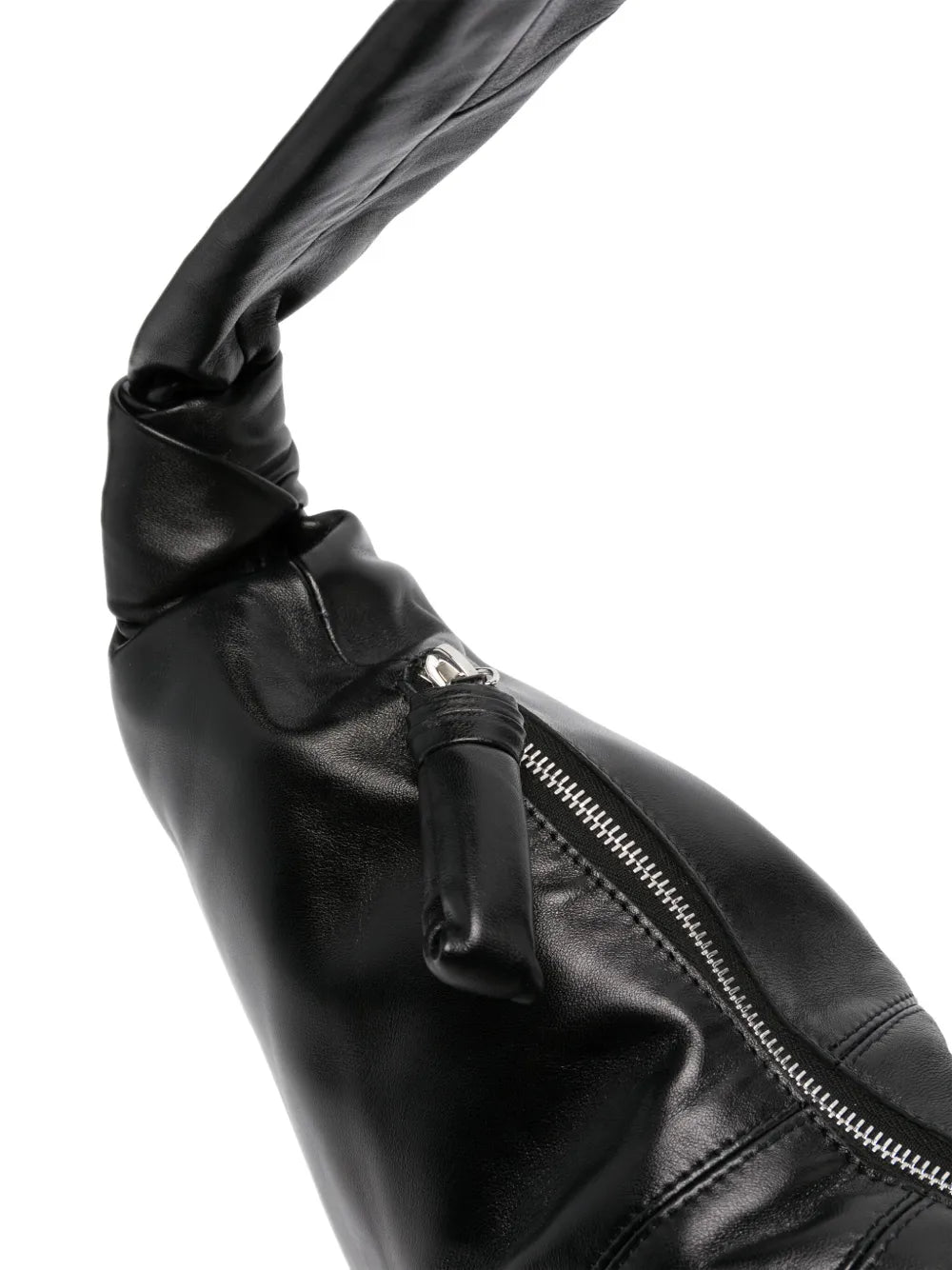 Lemaire Large Croissant Leather Shoulder Bag — Same as shown — Size One Size — Top View