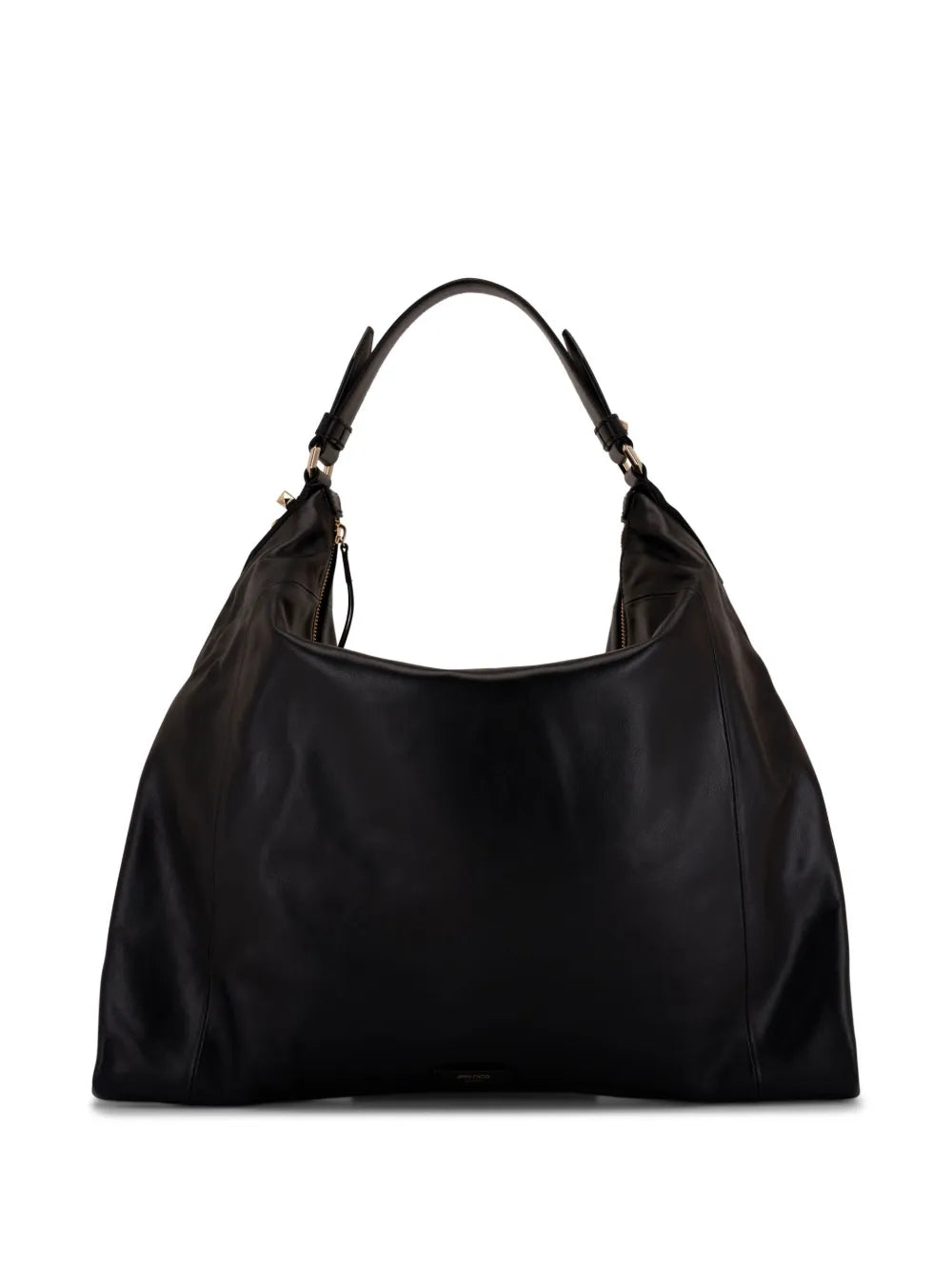 Jimmy Choo Ana Hobo Leather Shoulder Bag — Same as shown — Size One Size — Side View