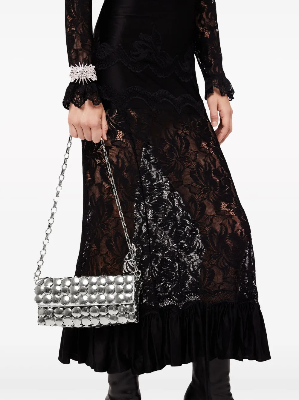 Rabanne Iconic 1969 Shoulder Bag — Same as shown — Size One Size — Side View
