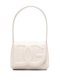 Dolce Gabbana Dg Logo Leather Shoulder Bag — Same as shown — Size One Size — Front View