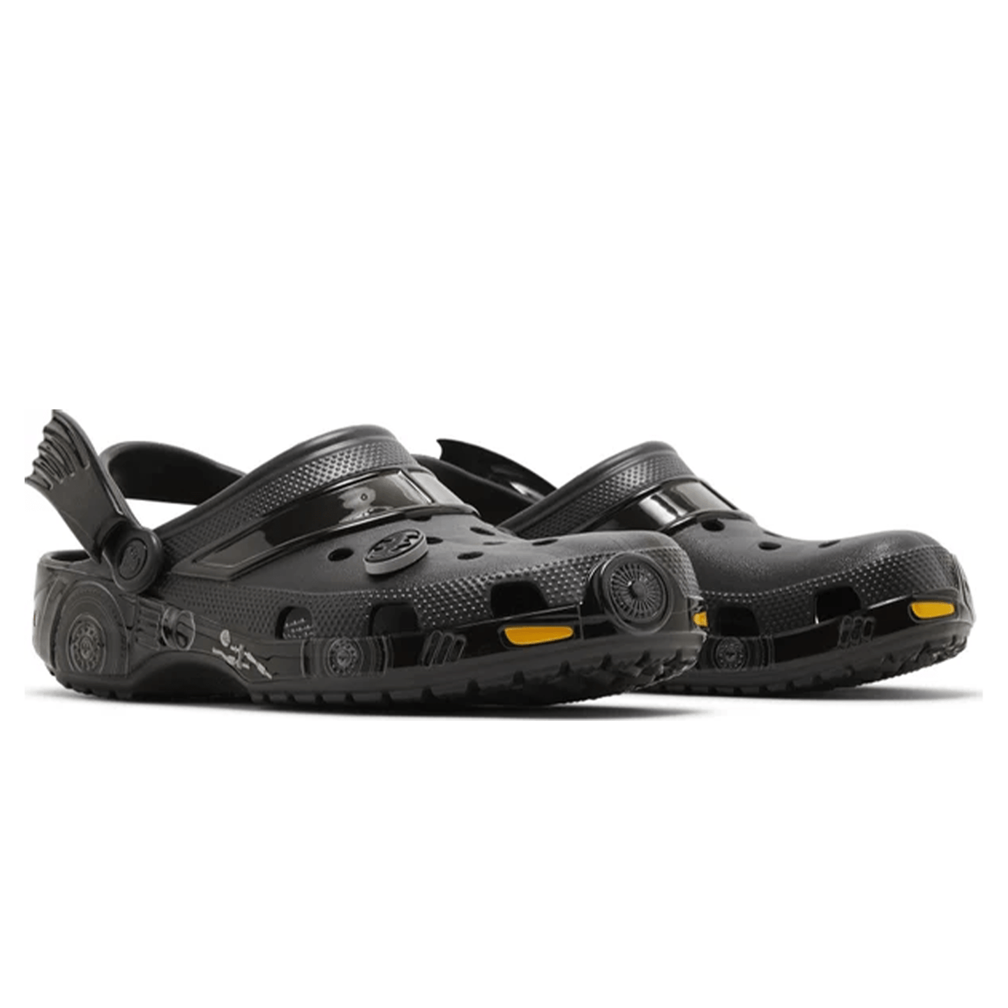 Batman x Classic Clog 'Batmobile' — UK 1 — Back View
