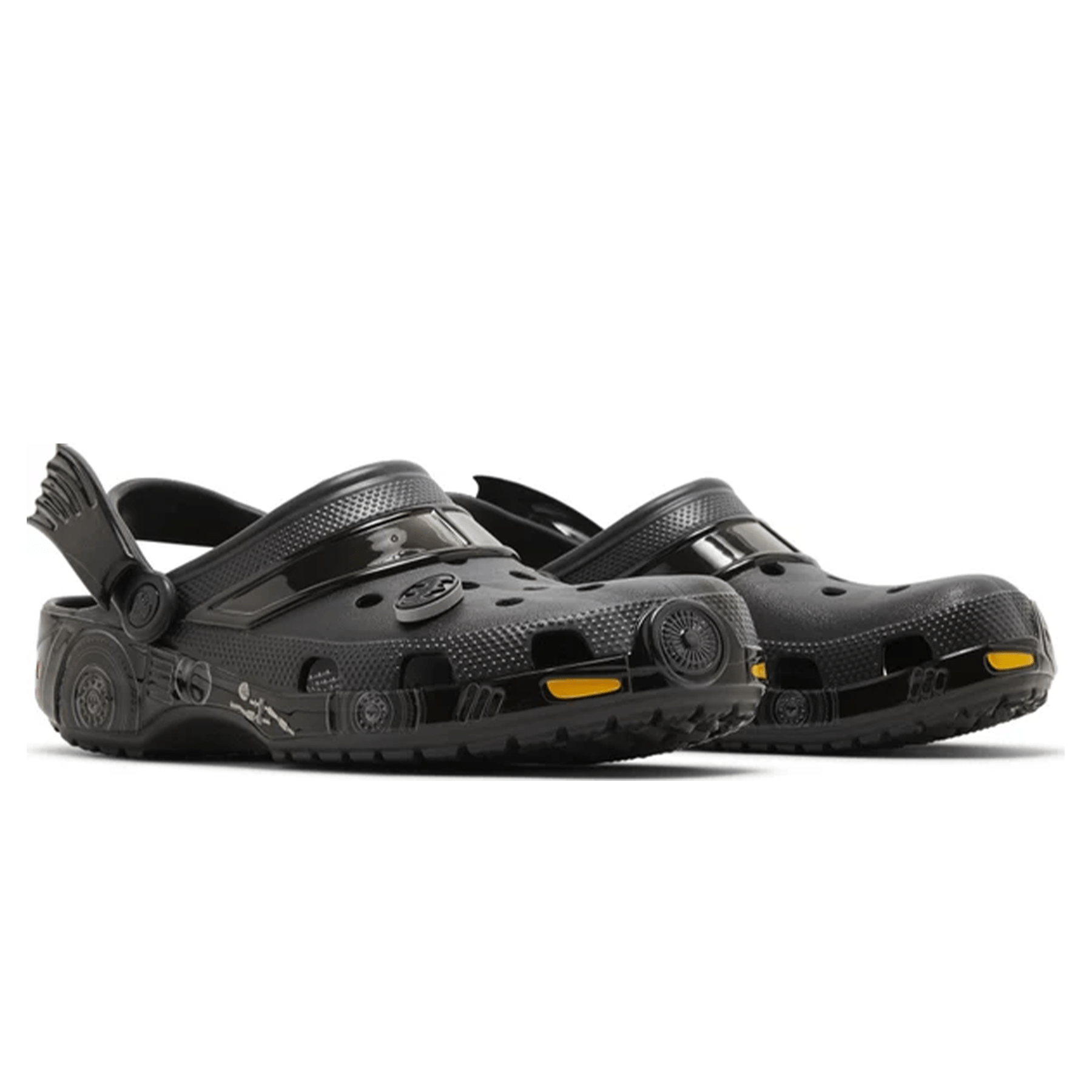 Batman x Classic Clog 'Batmobile' — UK 1 — Back View
