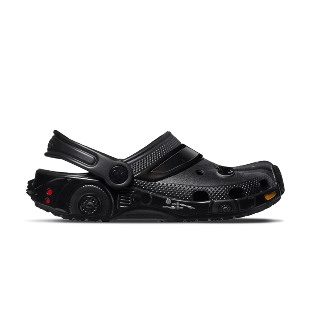 Batman x Classic Clog Kids 'Batmobile' — UK 2 | EU 17-18 | US C2 — Side View