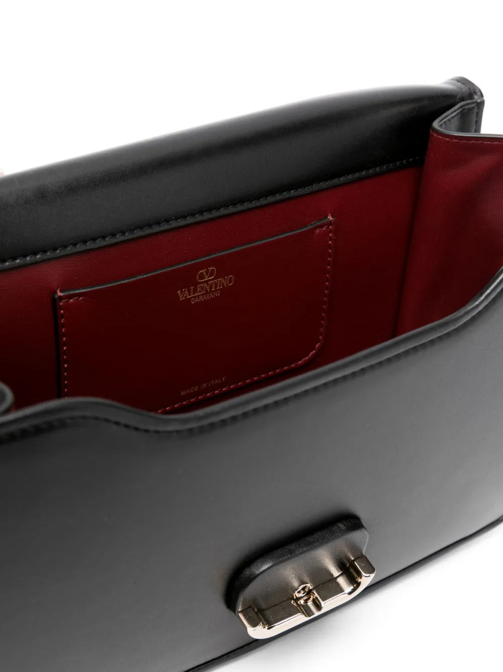 Valentino Garavani Letter Leather Crossbody Bag — Same as shown — Size One Size — Detail View