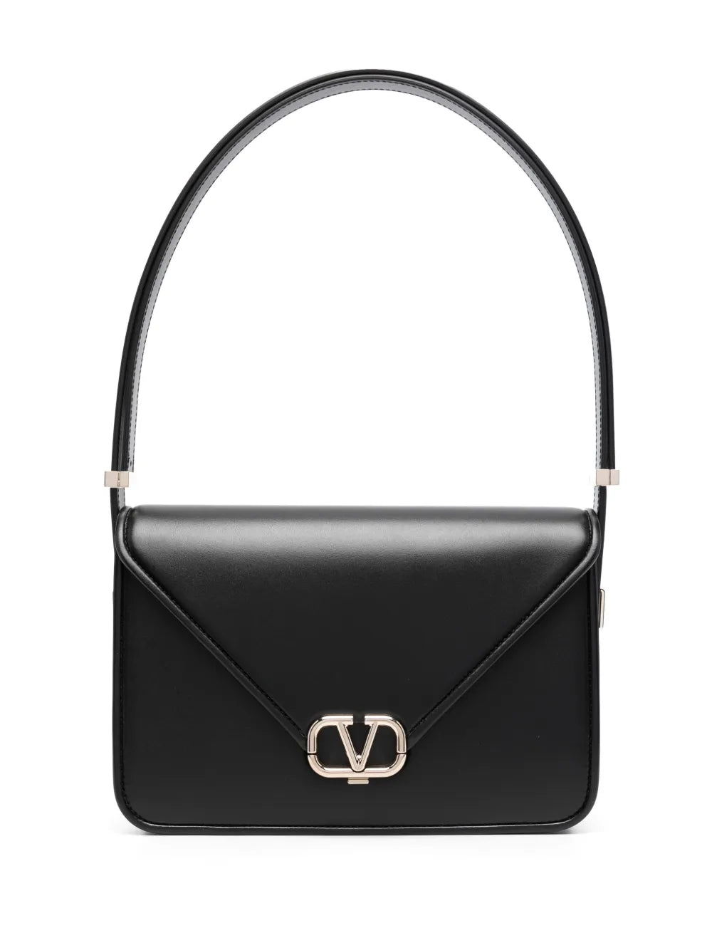 Valentino Garavani Letter Leather Crossbody Bag — Same as shown — Size One Size — Front View
