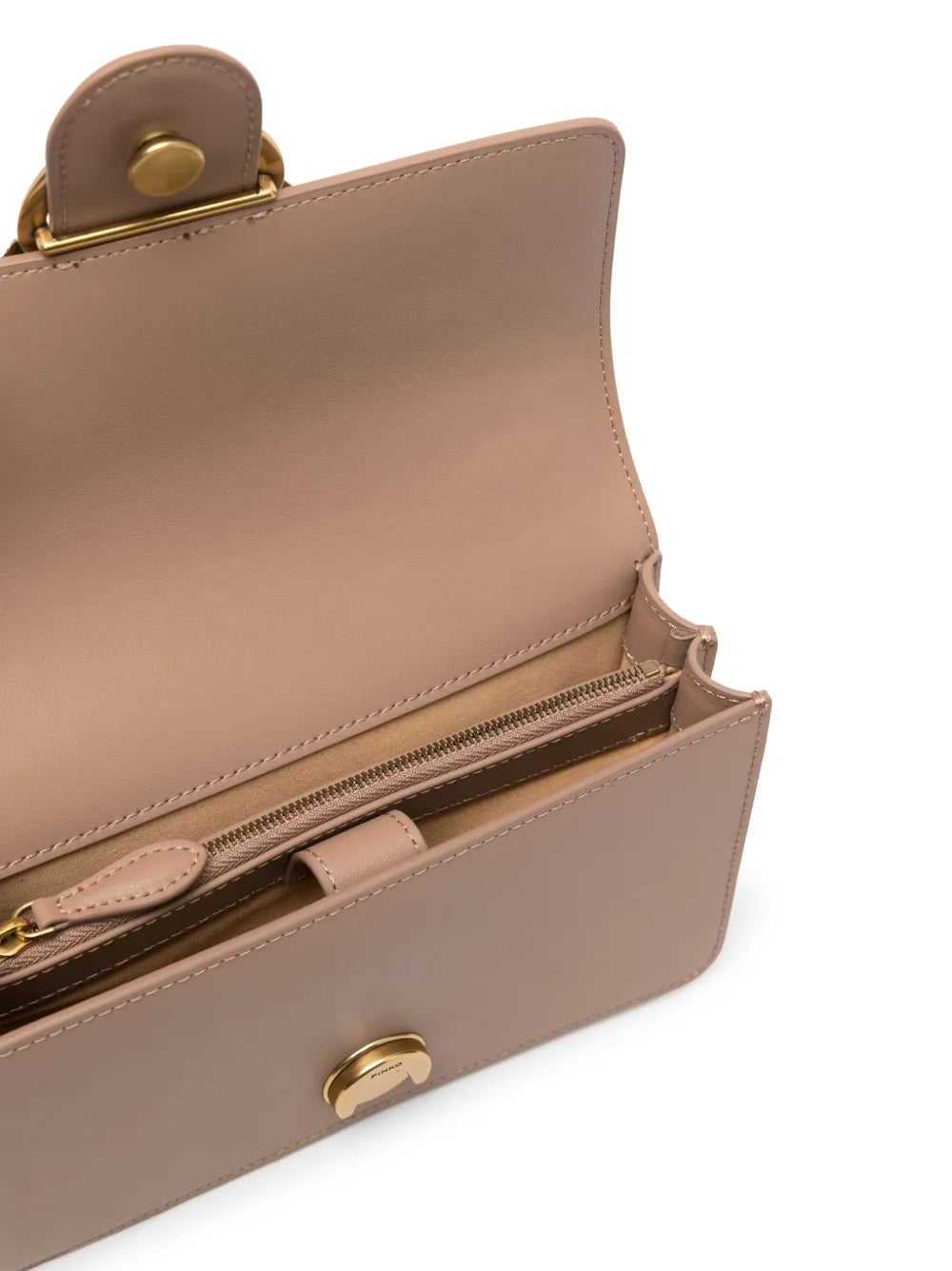 Pinko Mini I Love One Leather Bag — Same as shown — Size One Size — Detail View
