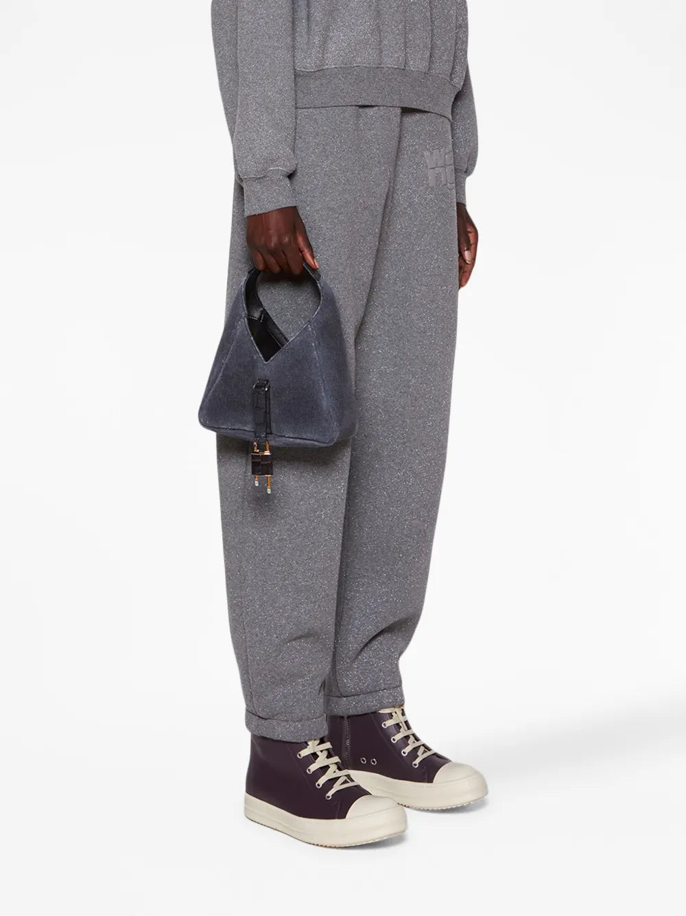 Givenchy Mini G Lock Denim Shoulder Bag — Same as shown — Size One Size — Back View