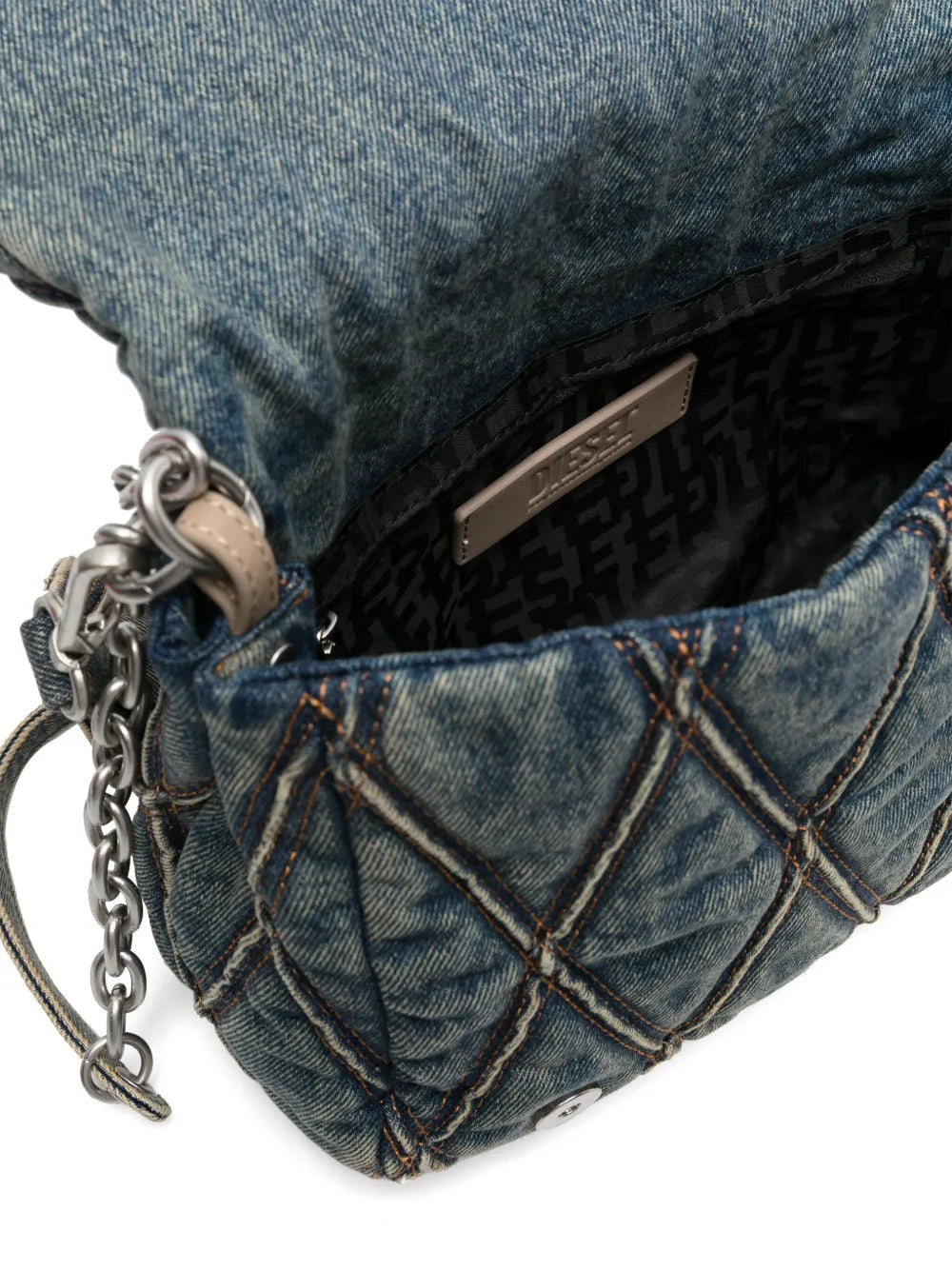 Diesel Small Charm D Shoulder Bag — Same as shown — Size One Size — Detail View