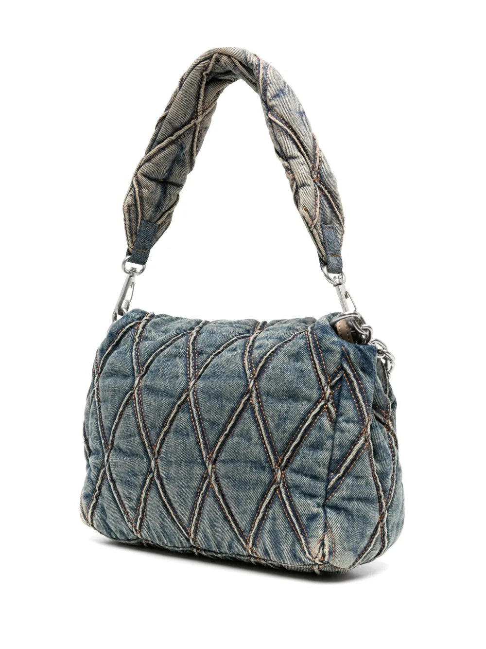 Diesel Small Charm D Shoulder Bag — Same as shown — Size One Size — Back View
