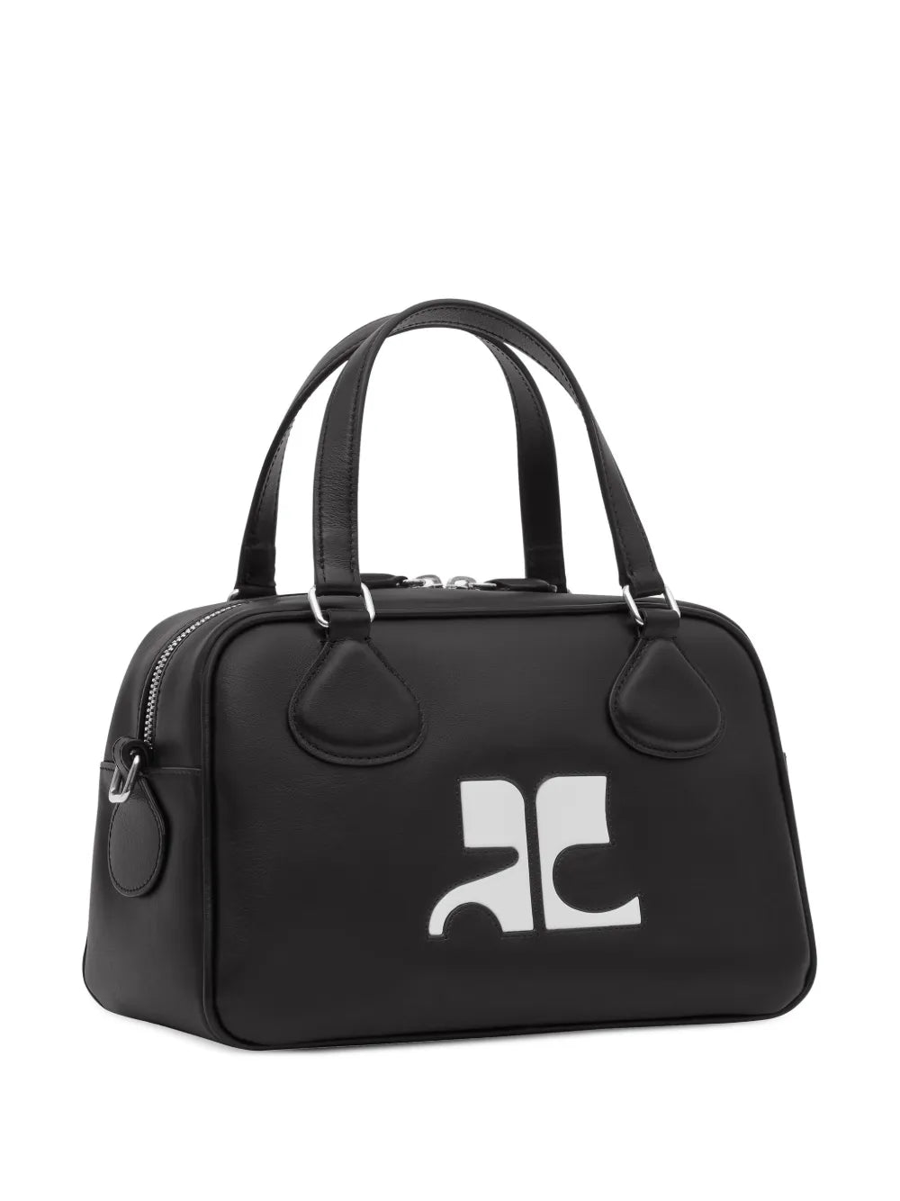 Courreges Reedition Leather Bowling Bag — Same as shown — Size One Size — Back View