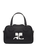 Courreges Reedition Leather Bowling Bag — Same as shown — Size One Size — Front View