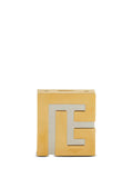 Balmain Logo Plaque Metal Clutch Bag — Same as shown — Size One Size — Front View