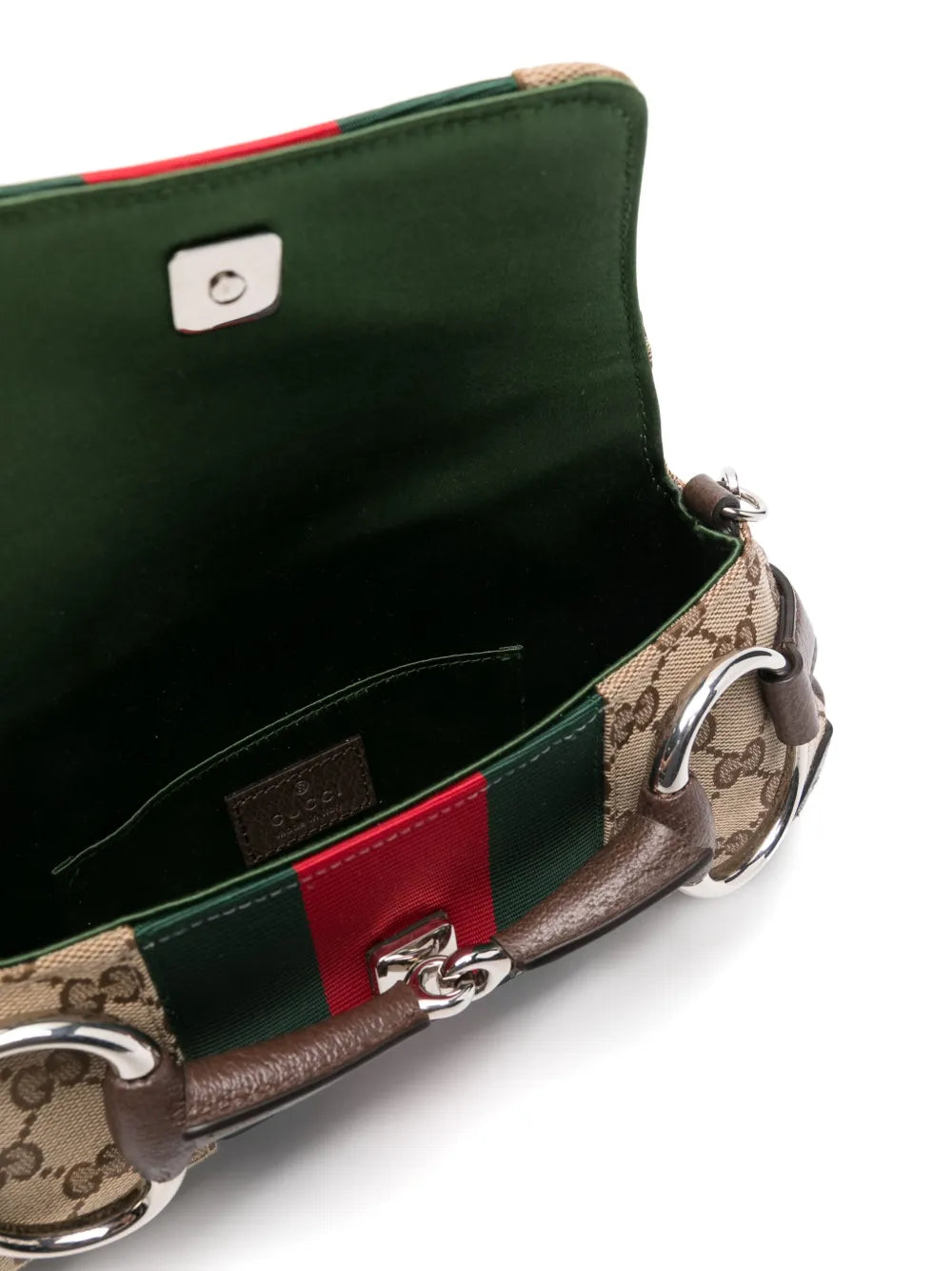 Gucci Small Horsebit Chain Shoulder Bag — Same as shown — Size One Size — Detail View