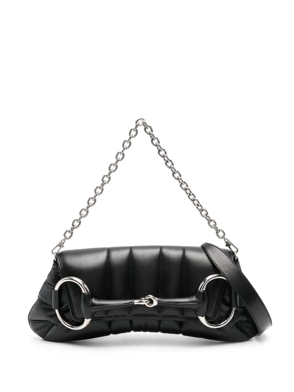 Gucci Medium Horsebit Chain Shoulder Bag — Same as shown — Size One Size — Front View