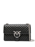Pinko Love Bird Quilted Shoulder Bag — Same as shown — Size One Size — Front View