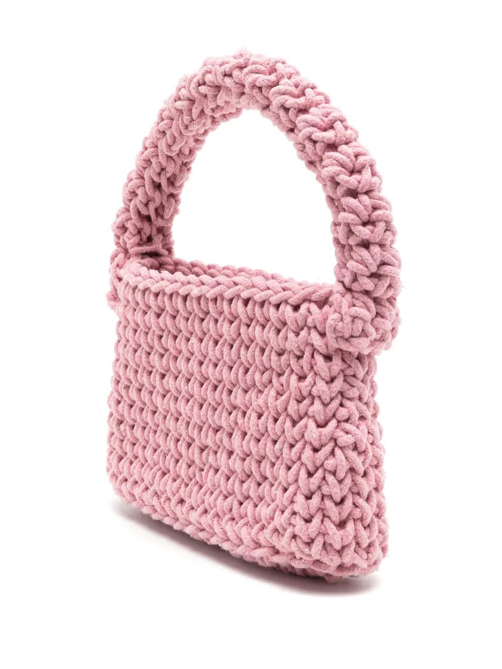 Nannacay Nicoletta Crochet Knit Shoulder Bag — Same as shown — Size One Size — Back View