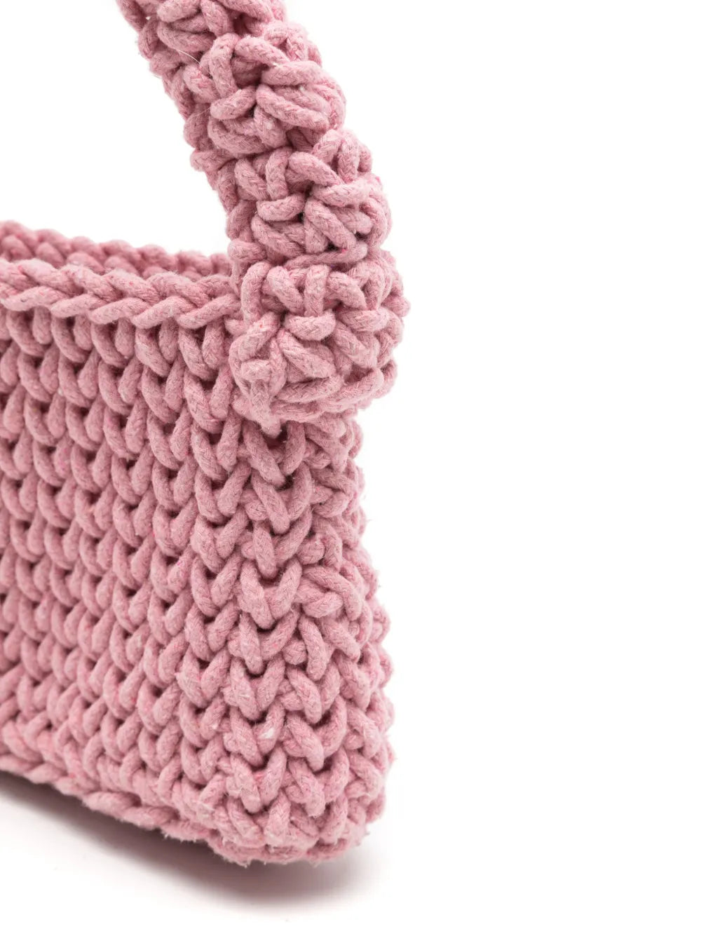 Nannacay Nicoletta Crochet Knit Shoulder Bag — Same as shown — Size One Size — Top View