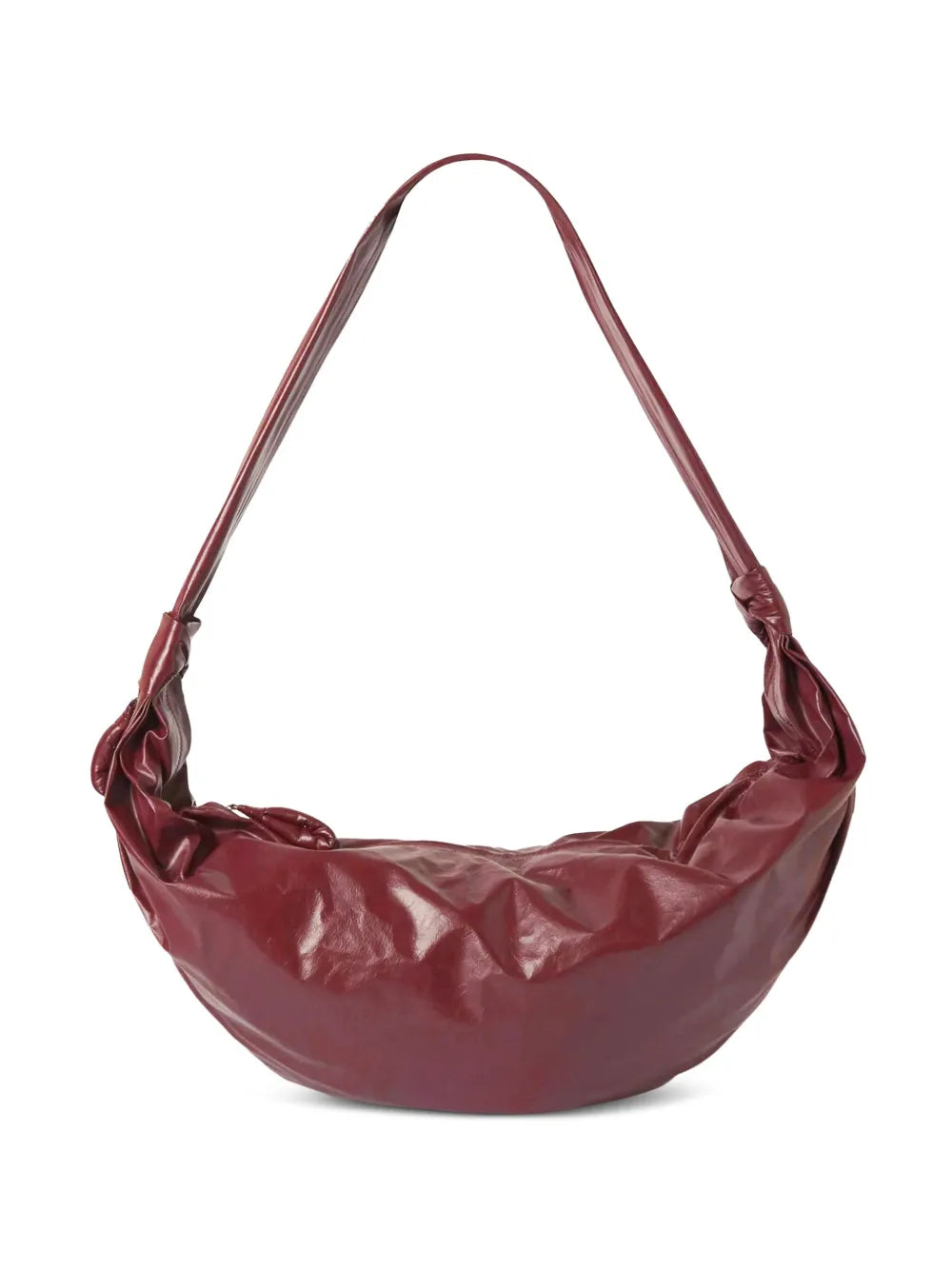 Lemaire Croissant Leather Shoulder Bag — Same as shown — Size One Size — Front View