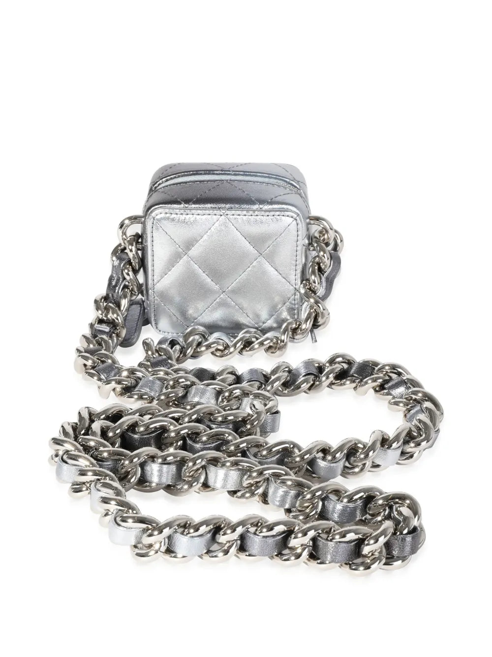 Chanel Pre Owned 2022 Coco Punk Cube Shoulder Bag — Same as shown — Size One Size — Side View