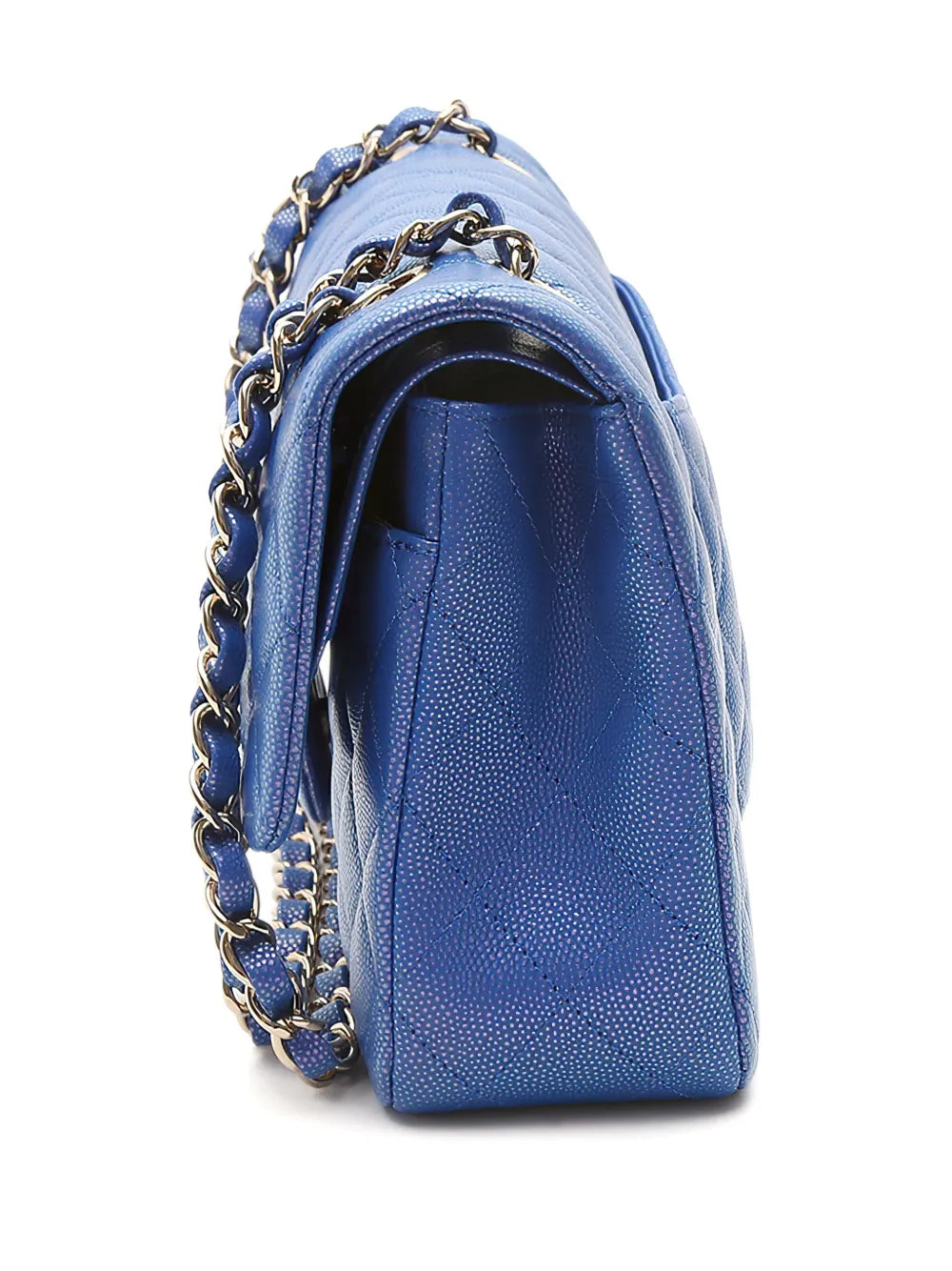 Chanel Pre Owned Classic Flap Shoulder Bag — Same as shown — Size One Size — Side View