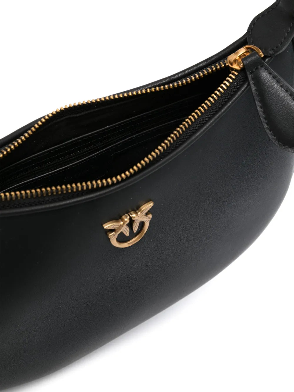 Pinko Love Birds Leather Shoulder Bag — Same as shown — Size One Size — Detail View
